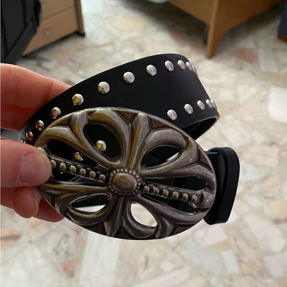 Hollow Cross Hearts Belt 🏴‍☠️